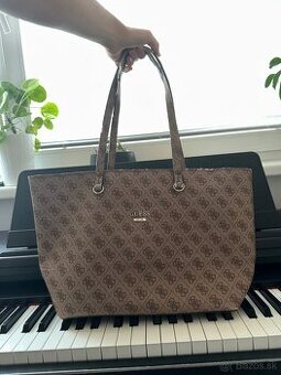 Guess originál kabelka - veľká hnedá