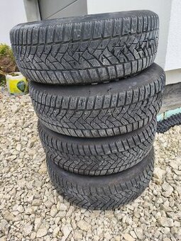 Plechové disky r16 5x112 ET33 + zimné pneu