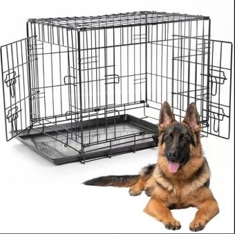 Kovová prenosná klietka XL - 108x70x77cm