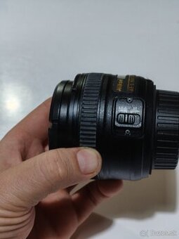 Nikon 50mm f 1 8G nikkor Perfektný stav