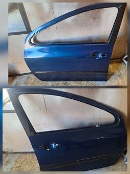 Predné dvere Peugeot 307 facelift – pravé aj ľavé, modré