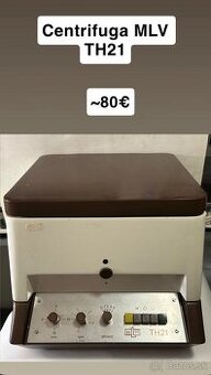 Centrifúga MLV TH21 - laboratórne zariadenie