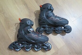 Kolieskové korčule Oxelo 35-38, set chráničov