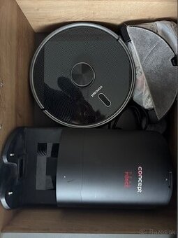 Concept roboticky vysávač s mopom