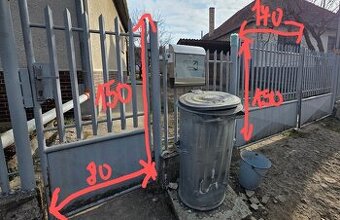 Brána + plotové dielce