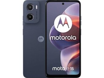 MOTOROLA E15 64GB, Denin Blue, Top Stav