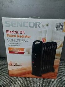 Olejový radiátor Sencor SOH 2107BK