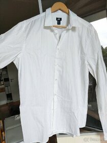 Biela pánska košeľa H&M vel. XL - 1