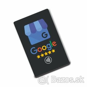 Google karta s funkciou NFC pre vaše recenzie