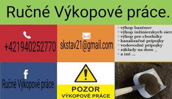 Ručné Výkopové práce