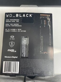 Wd black sn 750 nvme 1 tb m.2 2280