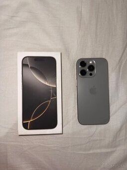 iPhone 16 Pro 512 GB prírodný titán