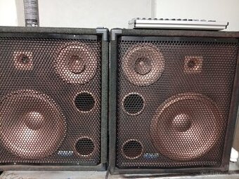 DAN troj pásmové Repro bedne osadené Eminence 500 watt
