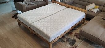 Postel 200x90 s roštom a matracom