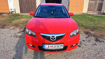 Mazda 3 1.6i 77 kW – 2007 – po servise, 2 sady kolies