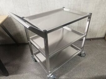 Nerezové servírovacie vozíky - 1