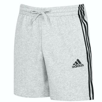 Nové pánske šortky Adidas, sivé, veľkosť S