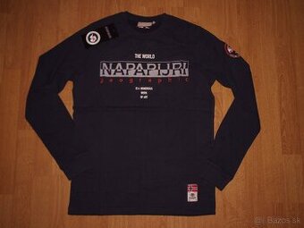 Napapijri pánske tričko s dlhým rukávom