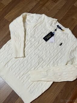 Polo Ralph Lauren sveter biely