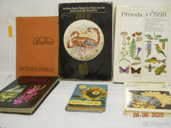 Predám knihy o prírode