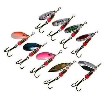 RYBOLOV - blyskáče, blinkre - rotačky