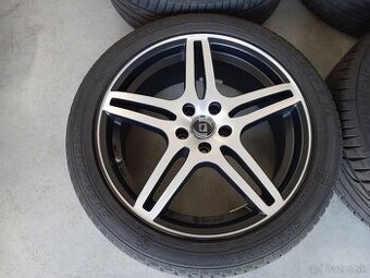 4ks letne ALU 5x100 R17 7J ET38 DIEWE (Germany)