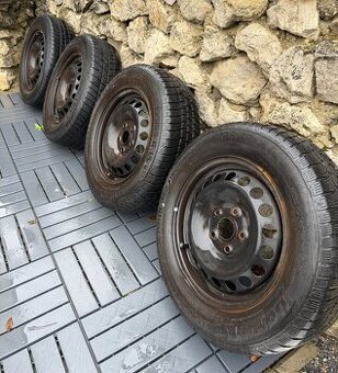 5x112 R15 disky a zimné pneumatiky 195/65 r15
