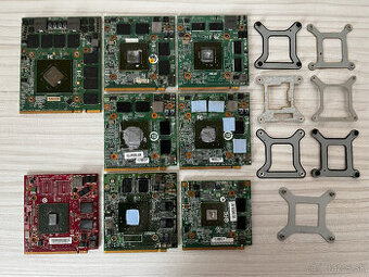 ATi / Nvidia MXM grafické karty pre notebooky