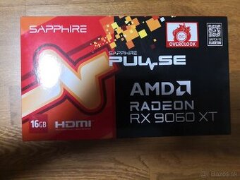 SAPPHIRE PULSE AMD Radeon RX9060XT Gaming OC 16GB