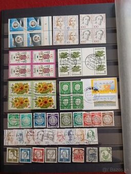 Známky Nemecko a NDR.