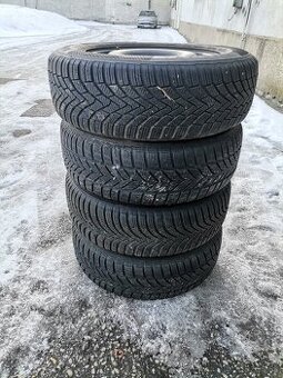 Predám 4Ks Zimné Pneumatiky 195/65 R15 M+S