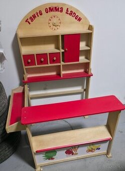 Detský drevený obchod