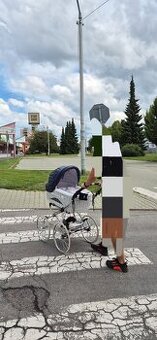 Unikátny retro kočík + nahradné kolesá