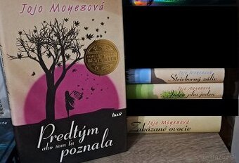 Knihy od Jojo Moyesová (4 ks), 1 x čítané, bez poškodenia