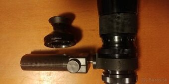 Vivitar séria 1 90 na 1:45/180mm plus redukcia na Minoltu