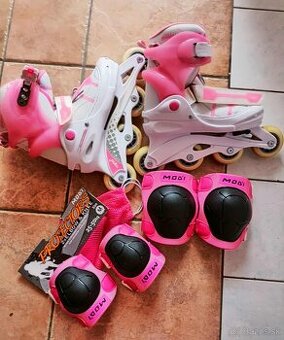 kolieskové korčule 34-37