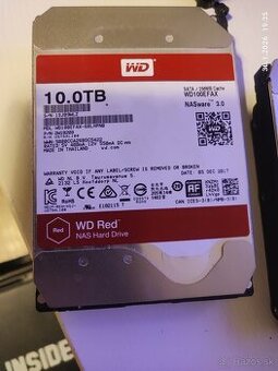 WDC WD100EFAX - 68LHPN0 - 10TB Red NAS