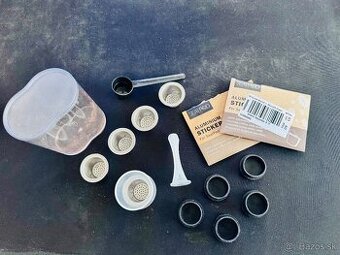 Nespresso - znovupoužiteľné nerezové kapsuly