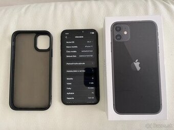 Predám Apple iPhone 11, Black, 128GB (MWM02CN/A)