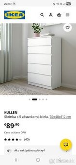 Komoda KULLEN IKEA
