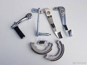 Jawa 50 pionýr brzdové páky, obložení