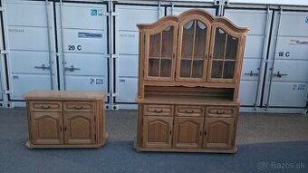 Rustikalna vitrina rustikalna komoda