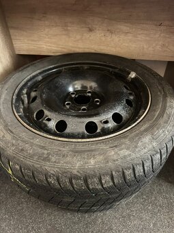 Predám sadu 4 ks kolies 185/60 R15 – Škoda Fabia