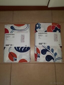 Ikea posteĺne obliečky , nove na 2 postele