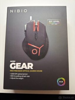 Herná myš Nibio MG100 Gear