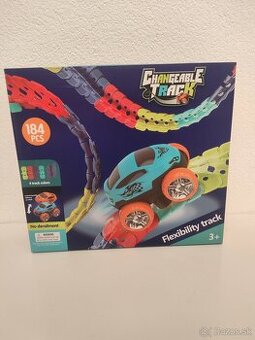 #L0035 Flexibilná autodráha Changeable Track – 184 dielov