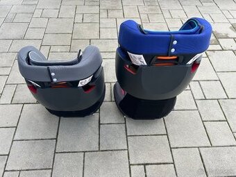 2× CYBEX Solution X-fix ISOFIX – autosedačky 15–36 kg