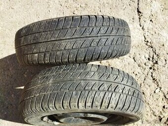 Predám letné pneumatiky s diskami FELICIA 165/70 R13