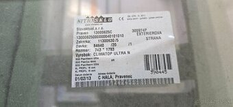 SLOVAKTUAL dvere 3 j sklo
