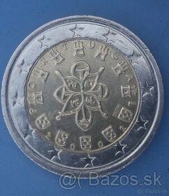 2€ minca z portugalská ročník 2002